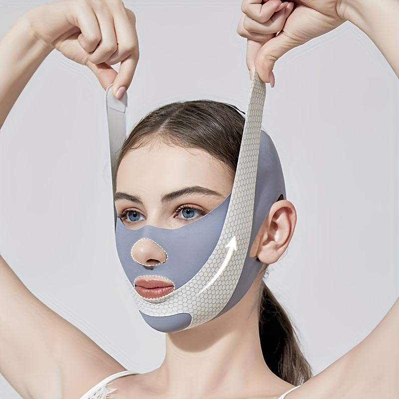 Facial Training Bandage Sleep Mask for Day and Night Gentle Skin Care