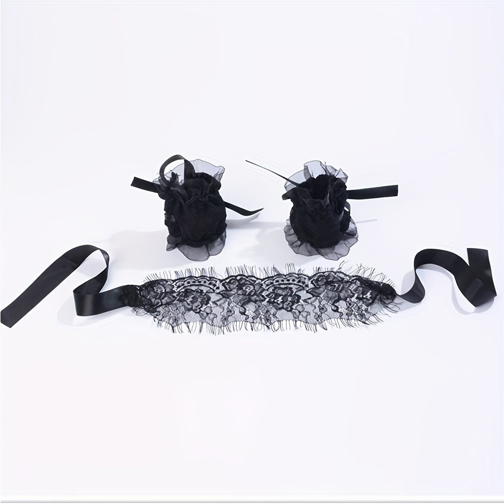 Adult Bondage Kit 23 Pieces, Metal and Silicone, BDSM Sex Toys for Couples