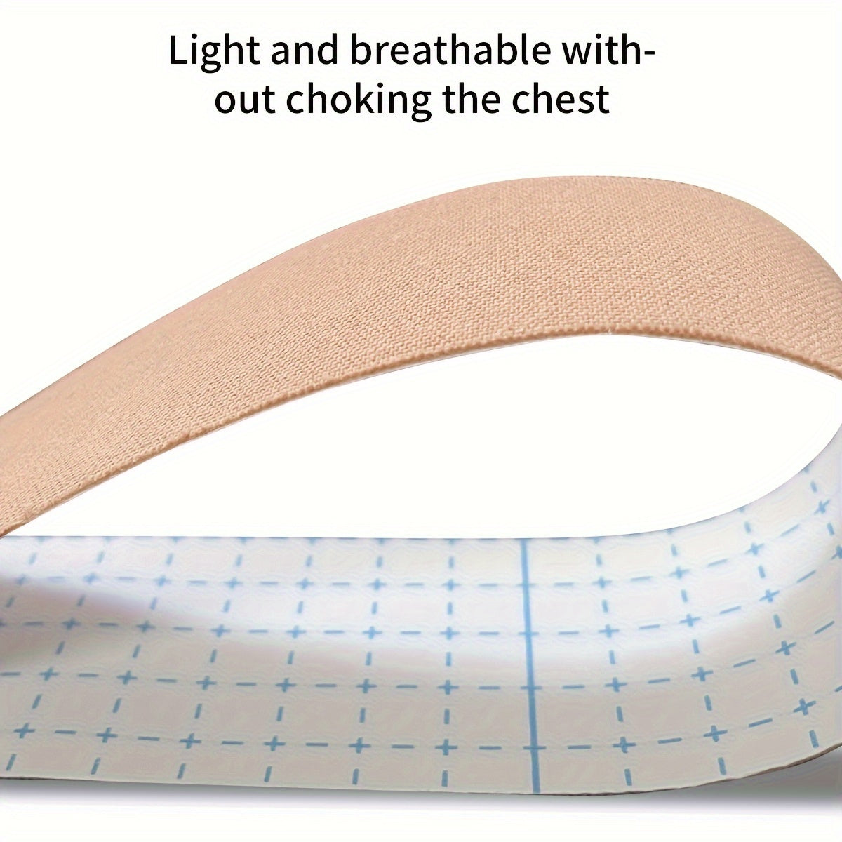 Invisible Lingerie Accessory Set with Breast Lifting Patches and Support Straps for Strapless Dresses and Women