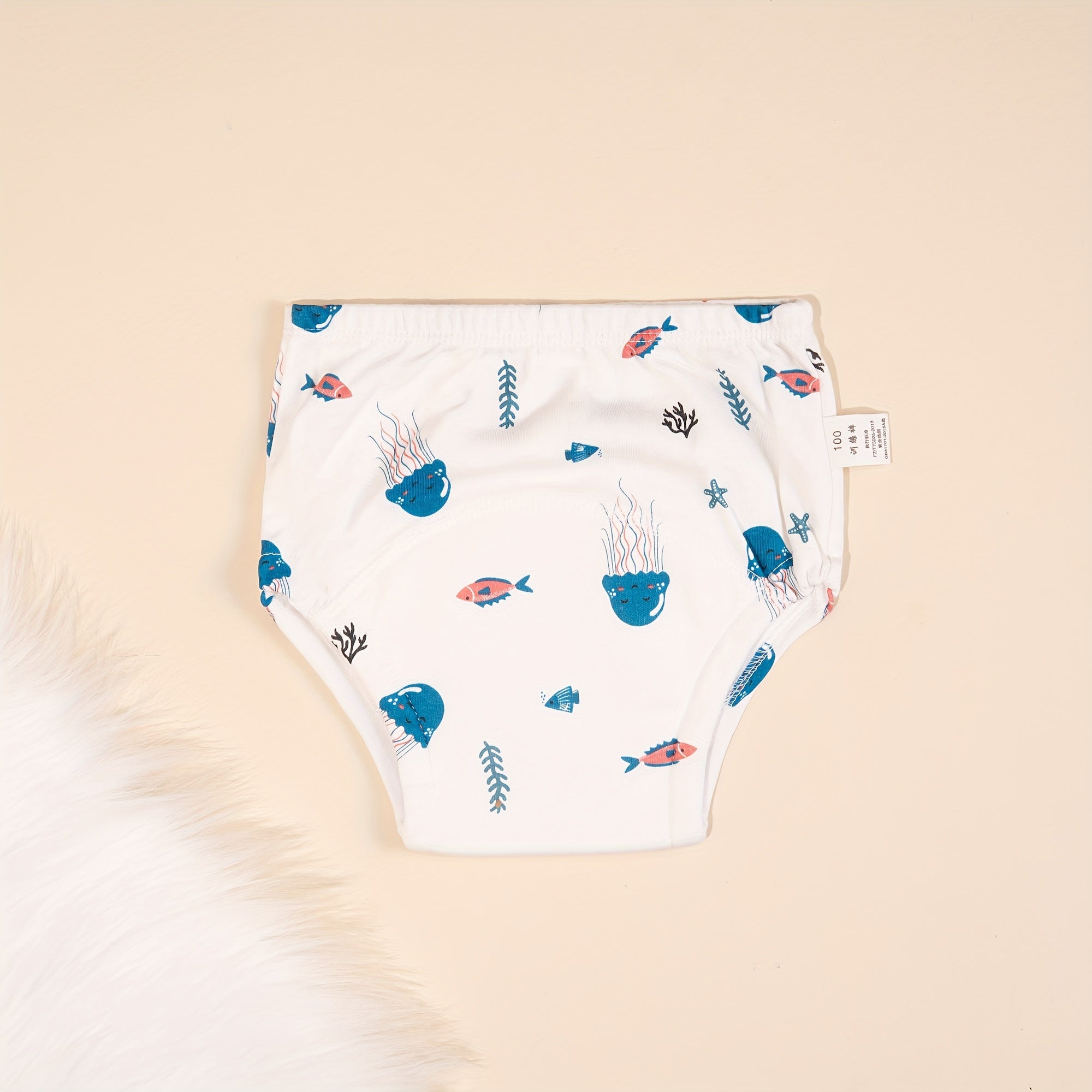 Набор из 2-х детских тренировочных трусиков - многоразовые, водонепроницаемые и непромокаемые подгузники для детей от 0 до 6 лет