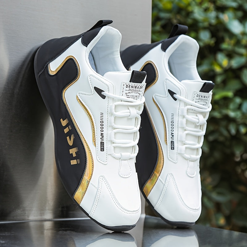 MAINALUN erkaklar uchun sport krossovkalari, bog'ichli dizaynga ega, yurish, sayr qilish, mashg'ulotlar va sayohat uchun mos. Qulay va zamonaviy, bir rangli sun'iy mato va dumaloq barmoq bilan.