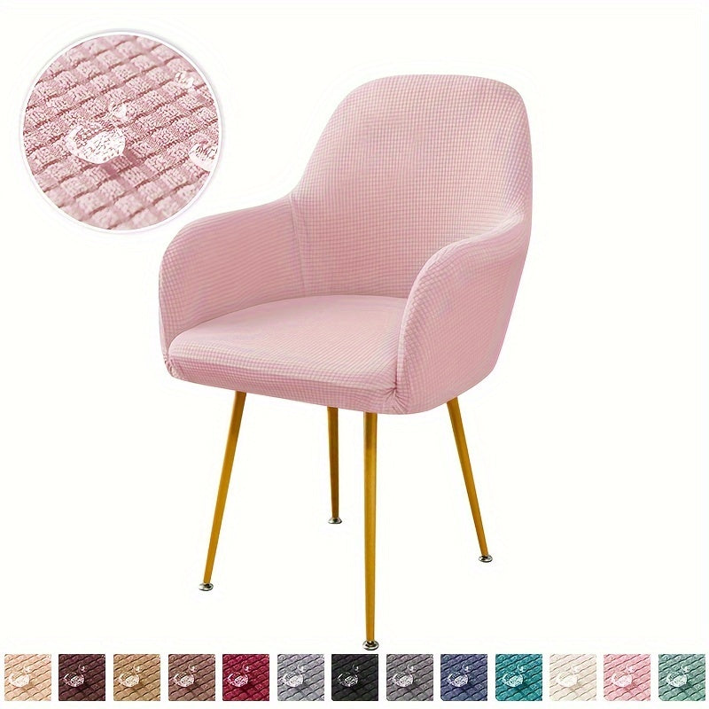 Чехол для офисного кресла с подлокотниками для обеденной и гостиной мебели, защитный чехол для сиденья