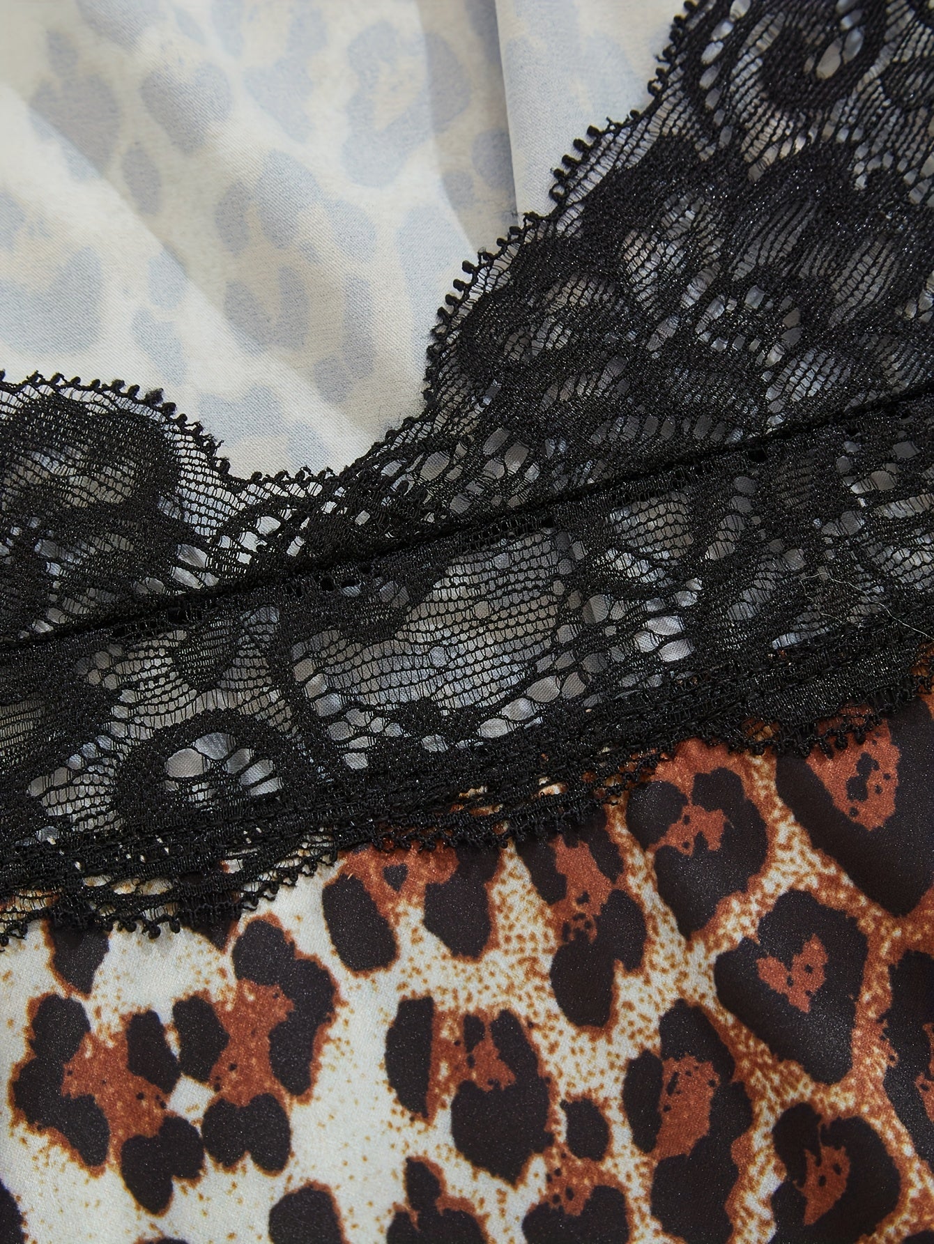 Lace Spliced High Elastic Segment Lingerie for Women