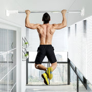 Telescopic Clothes Drying Pole No Holes Shower Curtain Rack for Bathroom Balcony