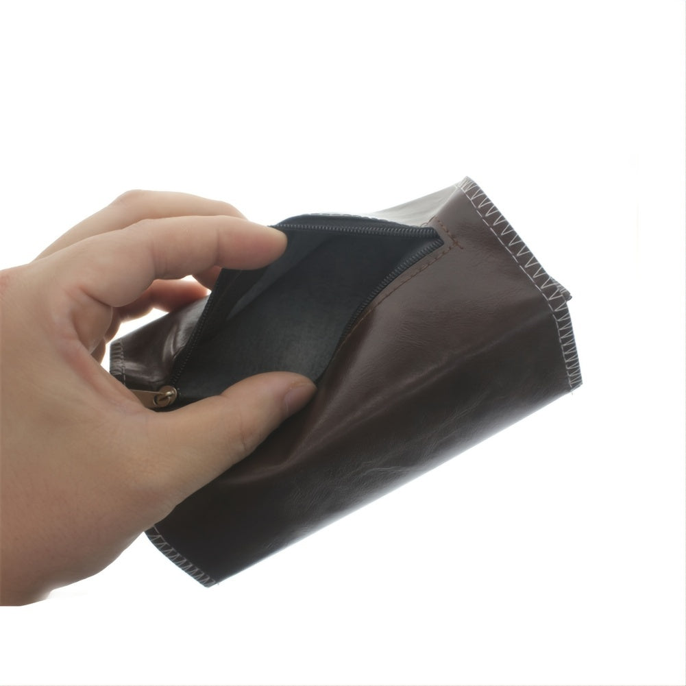 Uniseks PU charm qoʻltiq holda tutun qopqogʻi holati portativ sigaret burish sumkasi