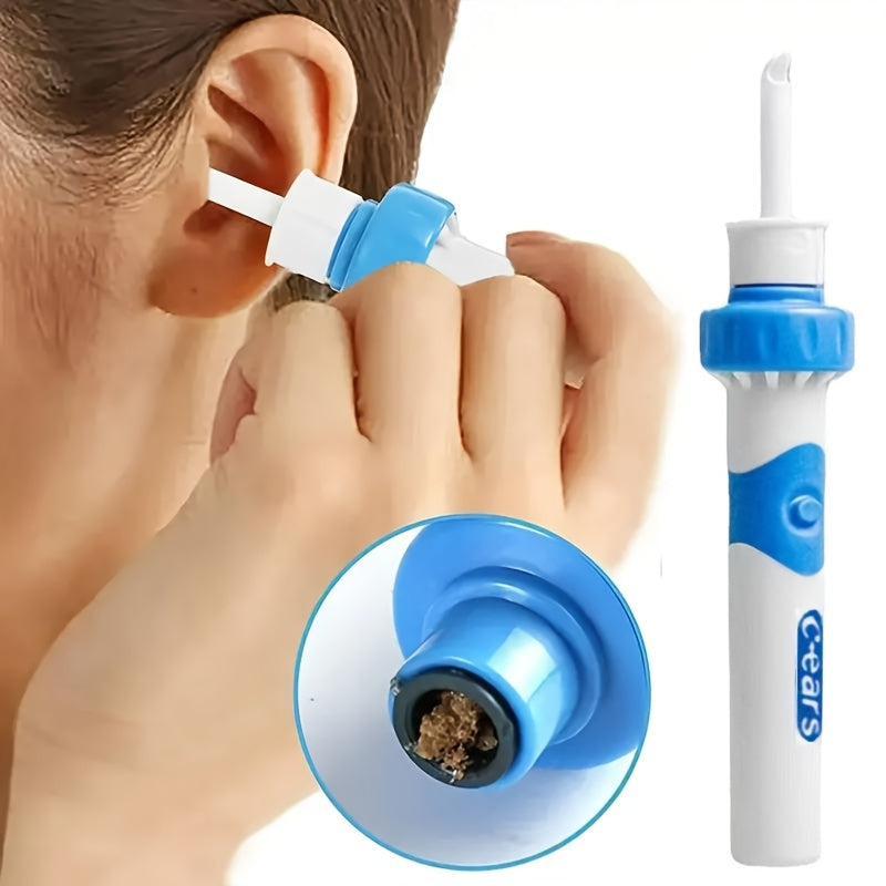 Electric Ear Cleaning Device Battery Powered Suction Tool for Ear Wax Removal