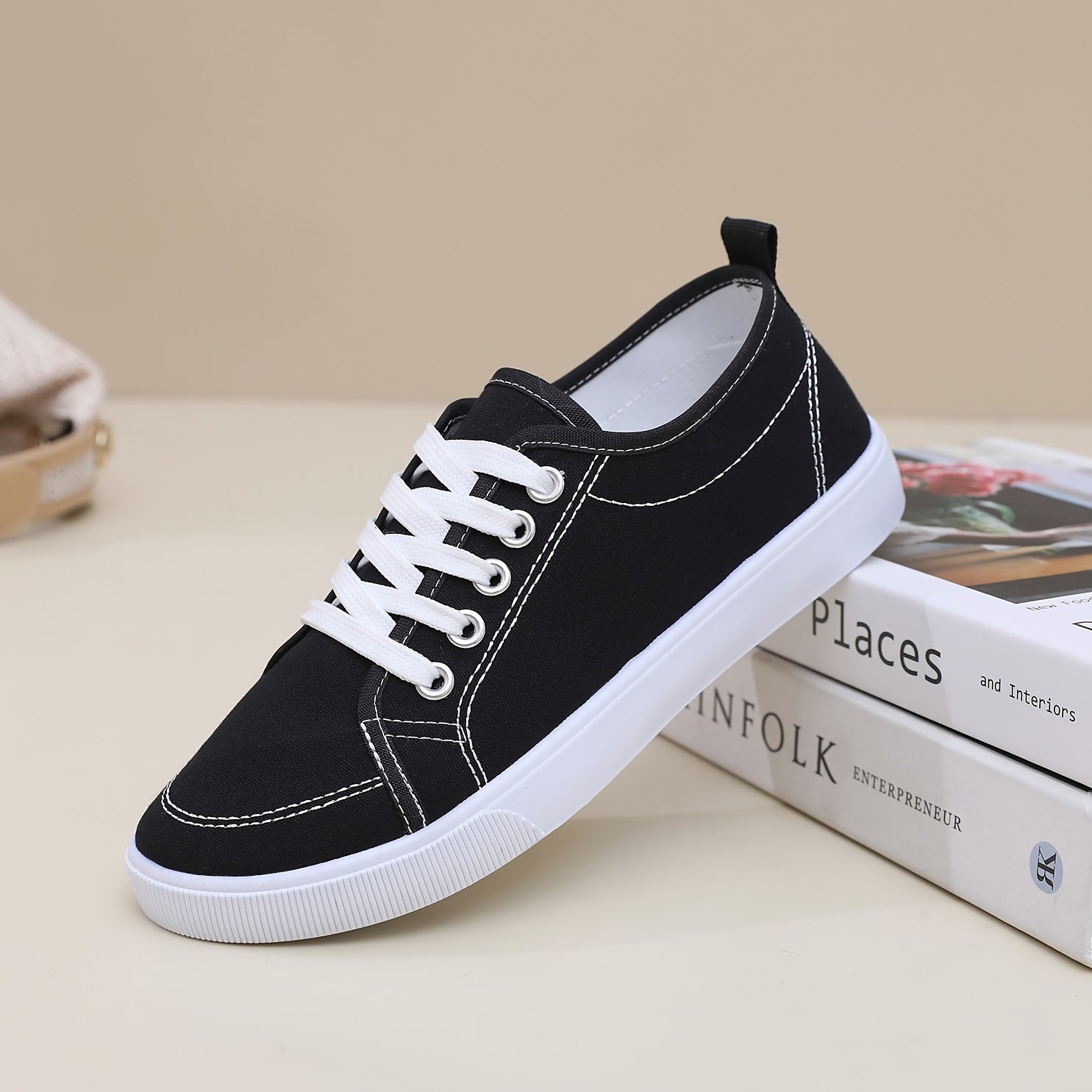 Women's Breathable Flat Slides Casual Slip-On Sneakers for Spring Summer Autumn