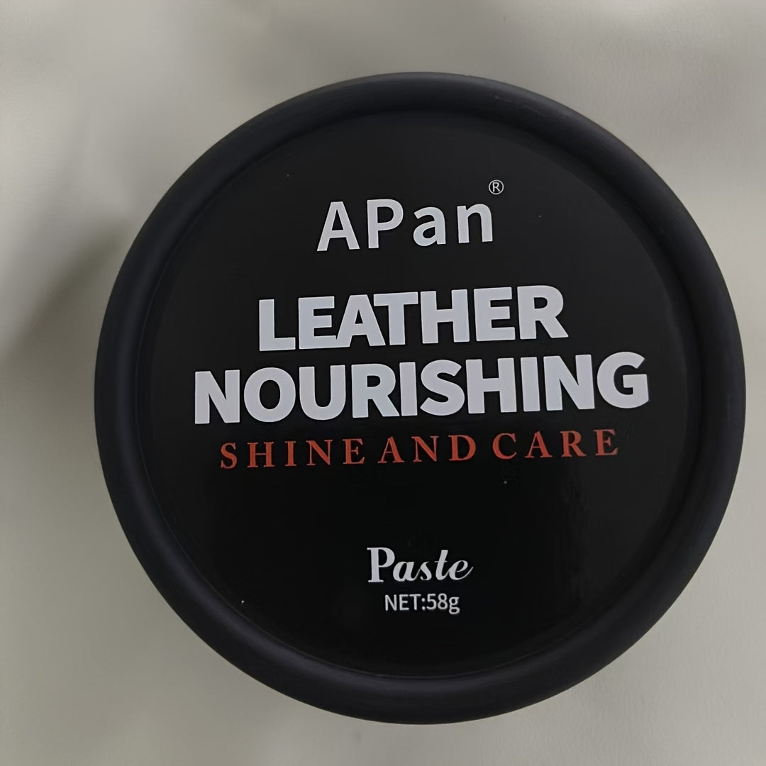 Leather Care Cream 58g for Leather Jackets Shoes Bags Sofas Nourishing