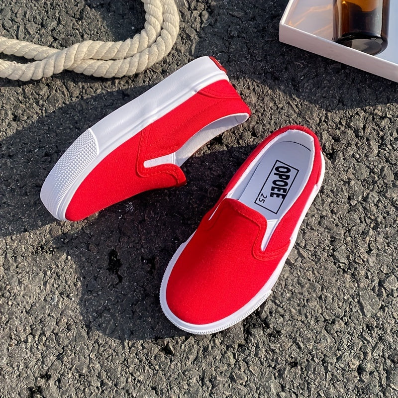 Мужские кроссовки-слипоны из холста, легкие, дышащие, противоскользящие, повседневные, для всех сезонов