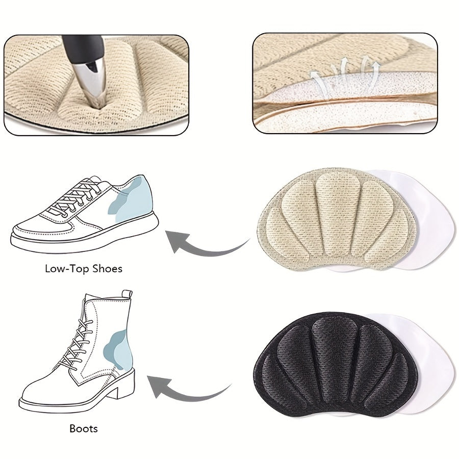 Unisex Shoe Heel Stickers Anti-Wear Large 9x6cm for Sports Shoes