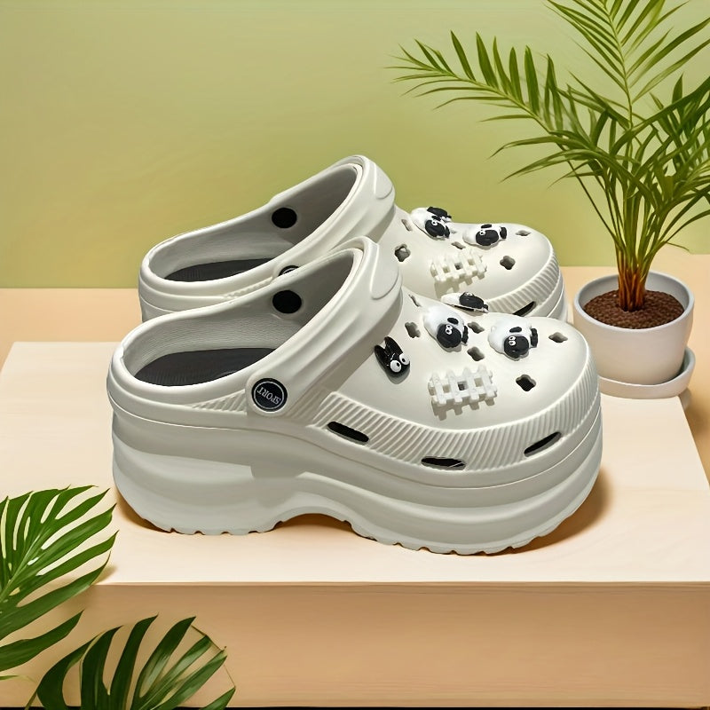 Women's Summer Fashion Hole Shoes - EVA Sole, Little Lamb Accessories