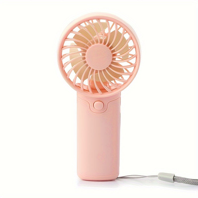 Portable Handheld Fan Battery-Operated Lightweight for Office Travel Outdoor