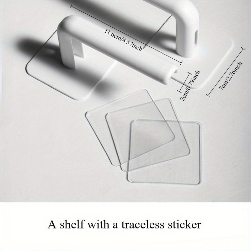 Multipurpose Kitchen Storage Shelf Wall-Mounted Pot Lid Holder for Cutting Boards and Tissues