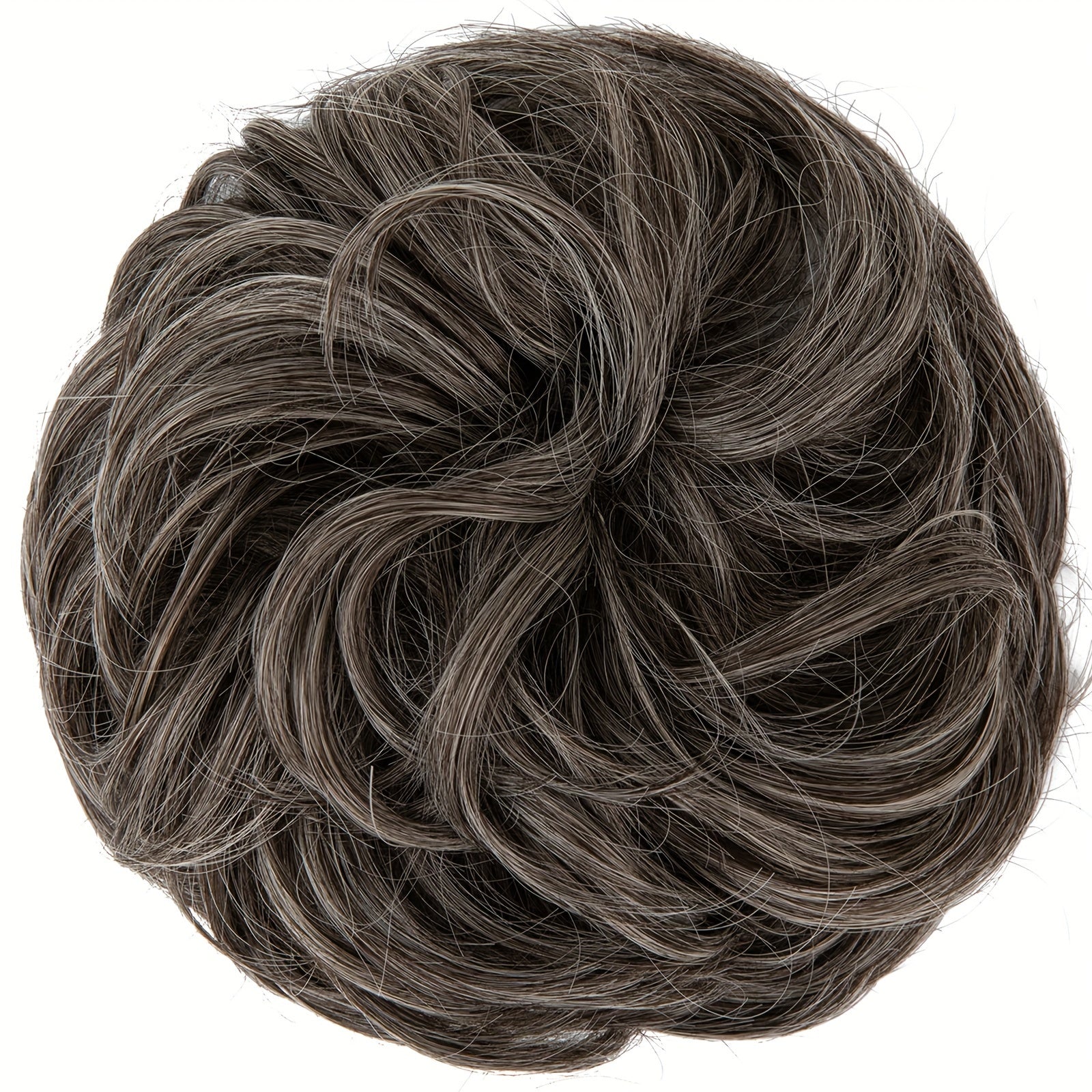 Women's Hair Wig with PET Material, High Gloss, Sewn Connection, 50g
