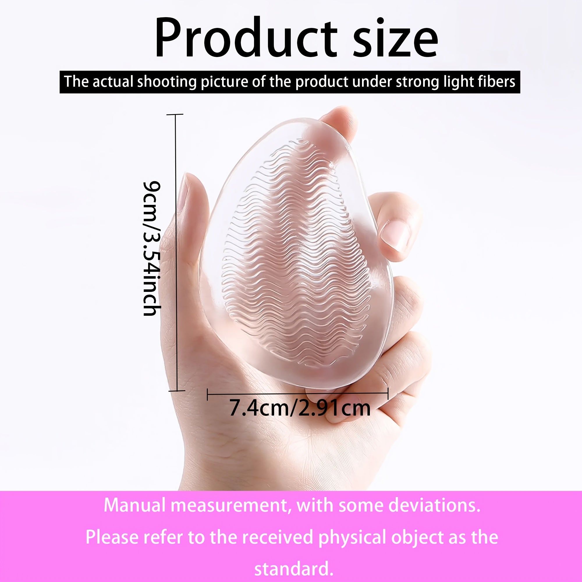 Women Silicone Anti-slip Pads for High Heels Sneakers Flat Shoes
