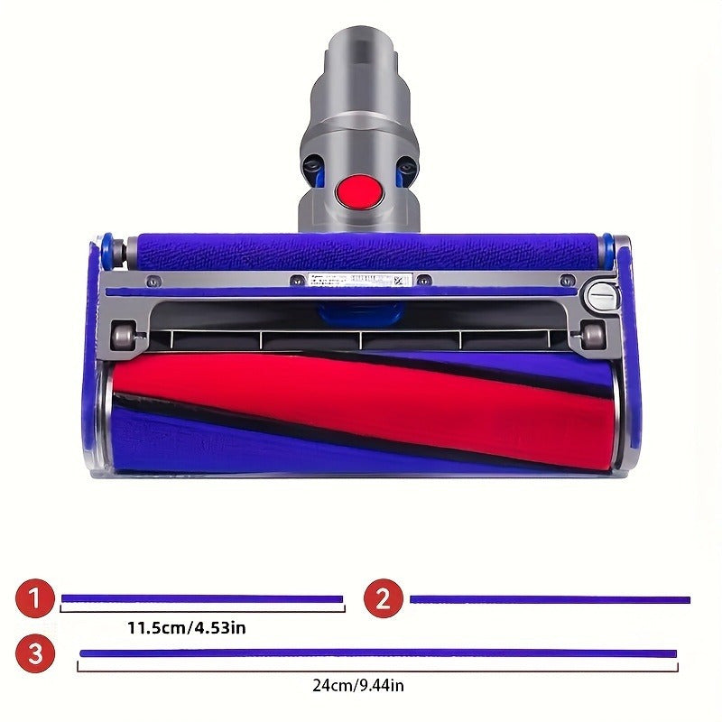 Juego de 9 tiras de repuesto de lana suave para limpieza de suelos V6 V7 V8 V10 V11