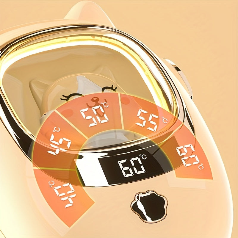 Portable Hand Warmer with Digital Display 3000mAh Rechargeable Battery for Outdoor Activities