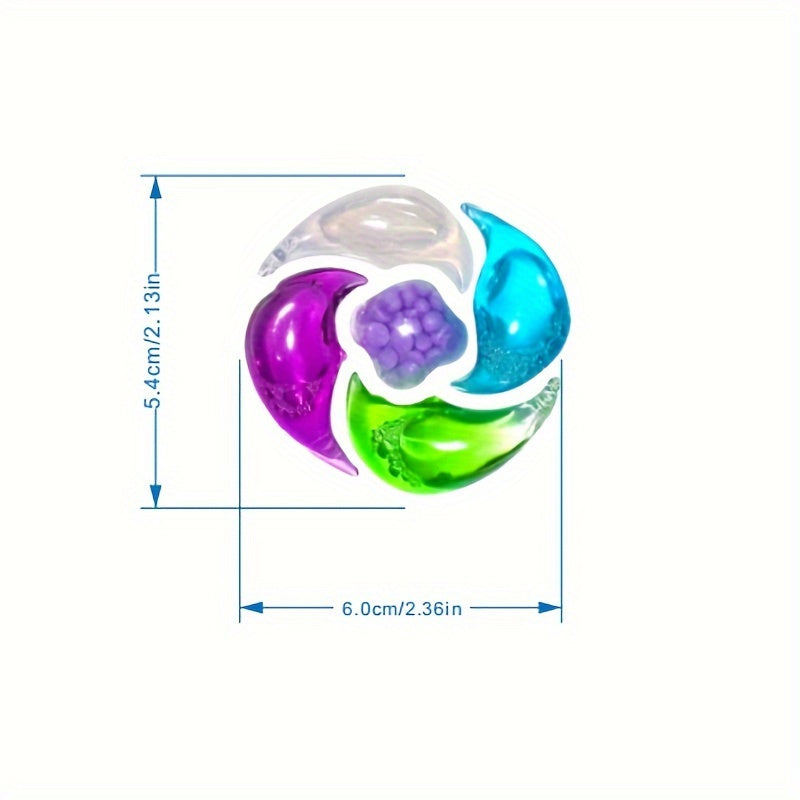 Besh-in-One kir yuvish geli 30 dona uzoq davom etadigan aromatizator deodorant yumshatgich