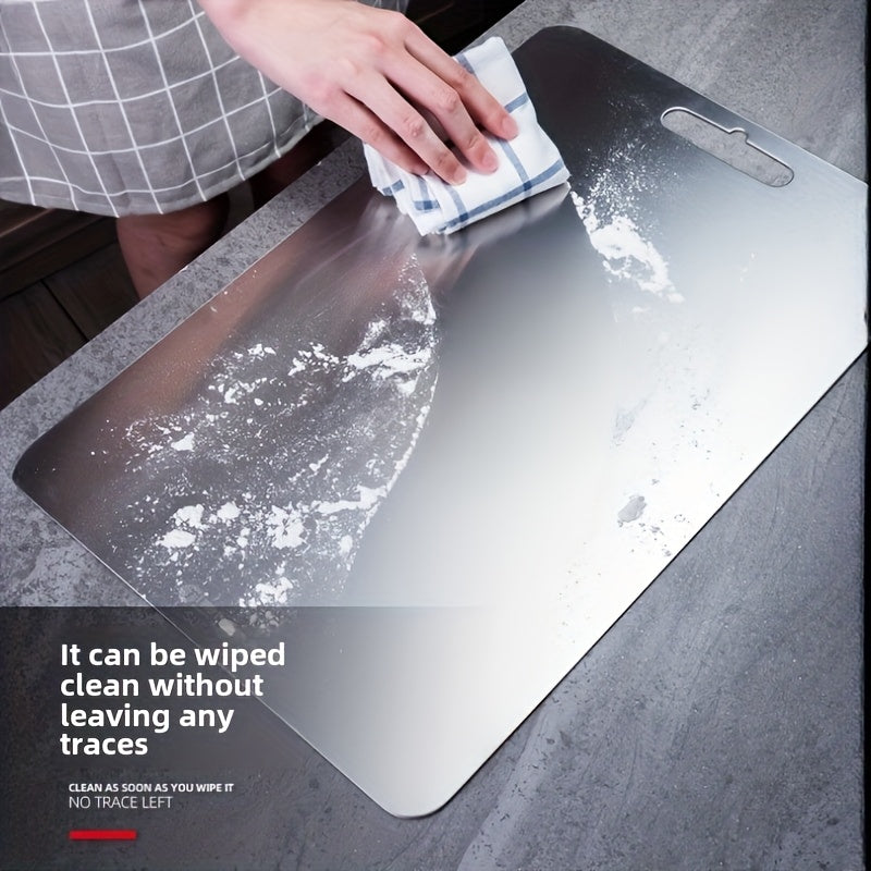 Stainless Steel Double-Sided Cutting Board for Kitchen and Dining