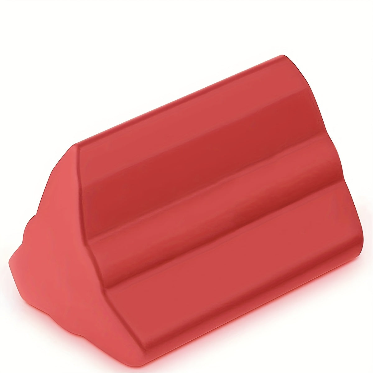 Dispositivo de masaje triangular de silicona portátil para relajación profunda de músculos