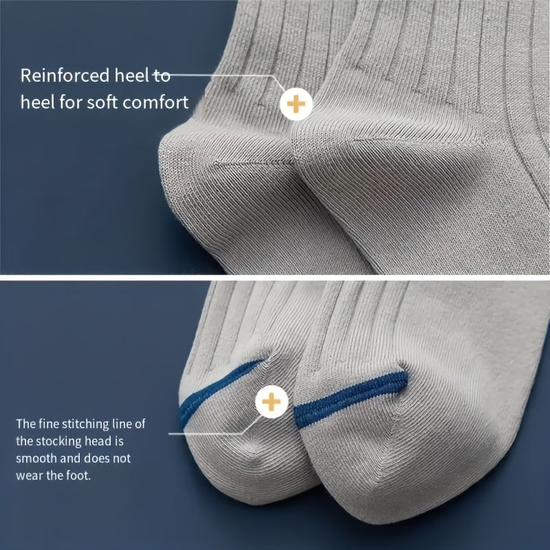 Мужские повседневные спортивные носки, упаковка из 5, 10, 15, 20 пар, дышащие, мягкие, прочные