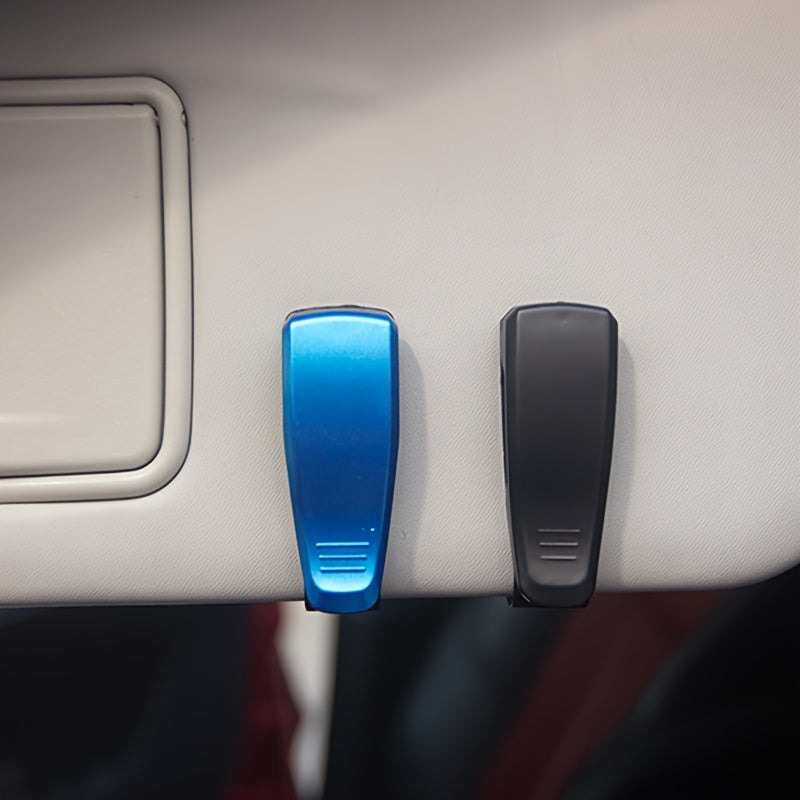 Avtomobil quyosh nuri ko'zoynaklar uchun tutqich ABS material bilan hisob va ID kartasi bo'limlari bilan