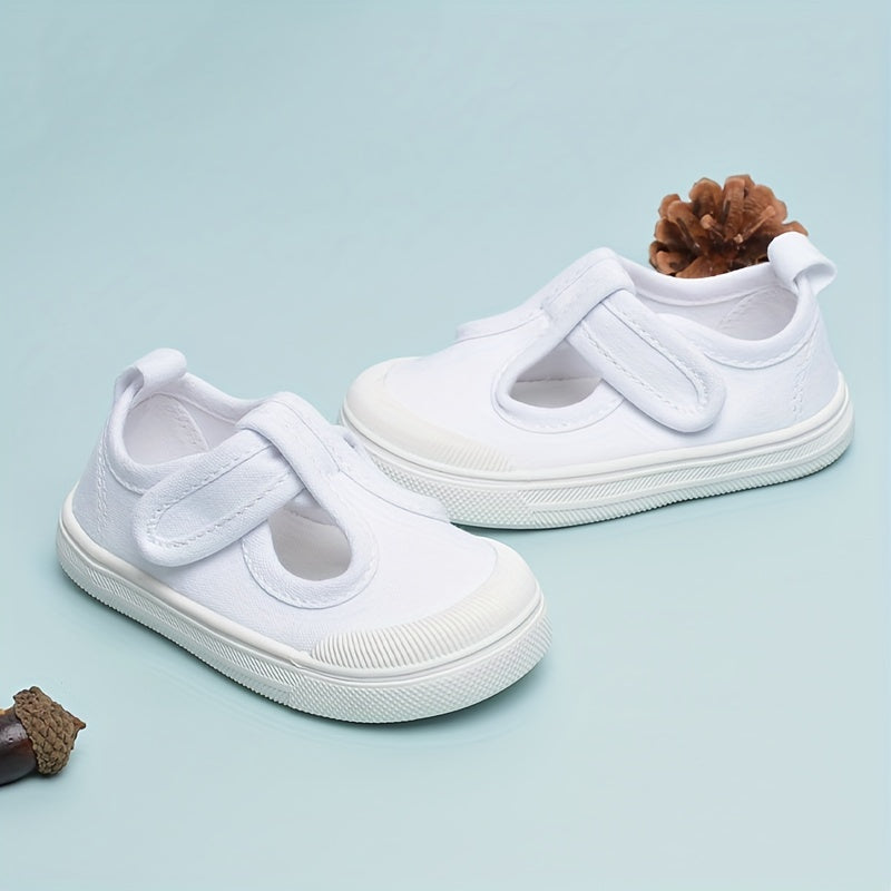 Breathable Canvas Sneakers for Boys and Girls Lightweight Non-Slip Spring Summer