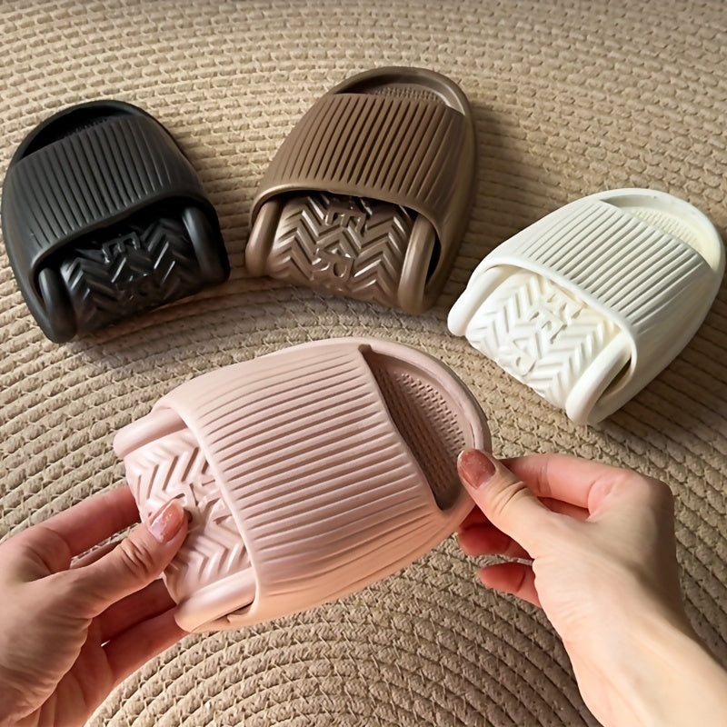 Women's Soft Sole Foldable Travel Slippers for Home and Business