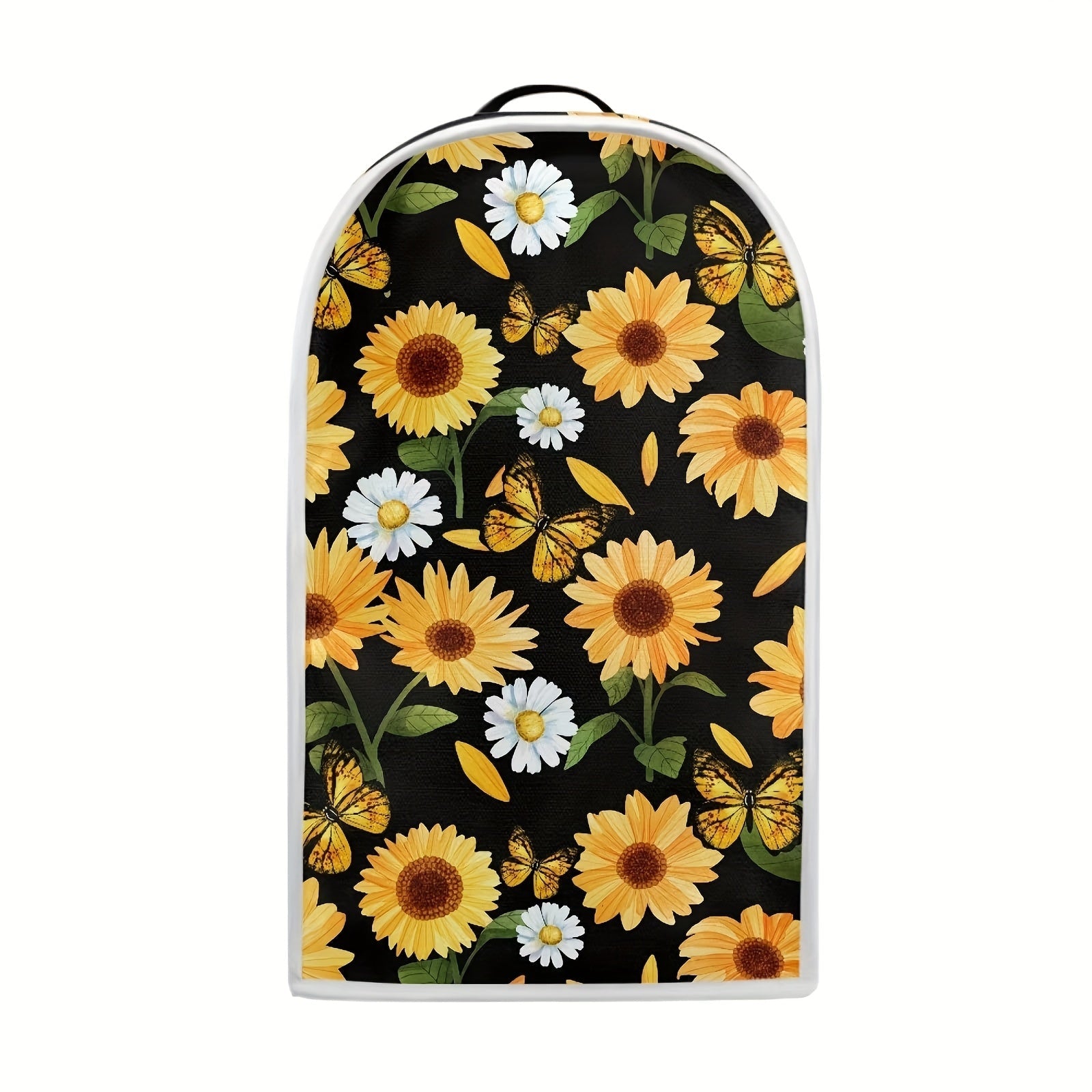 Kitchen Appliance Cover Sunflower Pattern Dust Protector for Blender Juicer Coffee Maker