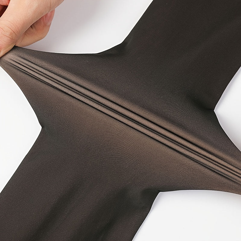 Women's Sheer Tights Knit Fabric Solid Color Lightweight for Spring and Autumn