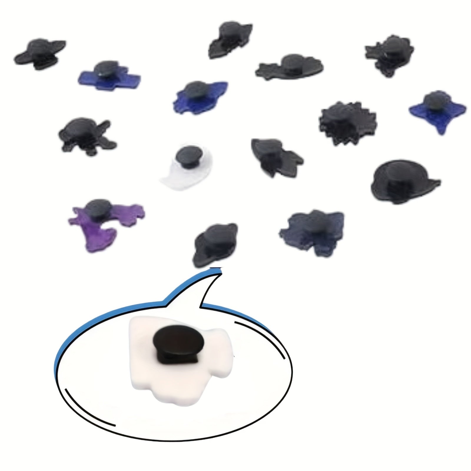 Unisex Shoe Charms 18pcs Set with Sports Balls for Sandals and Gifts