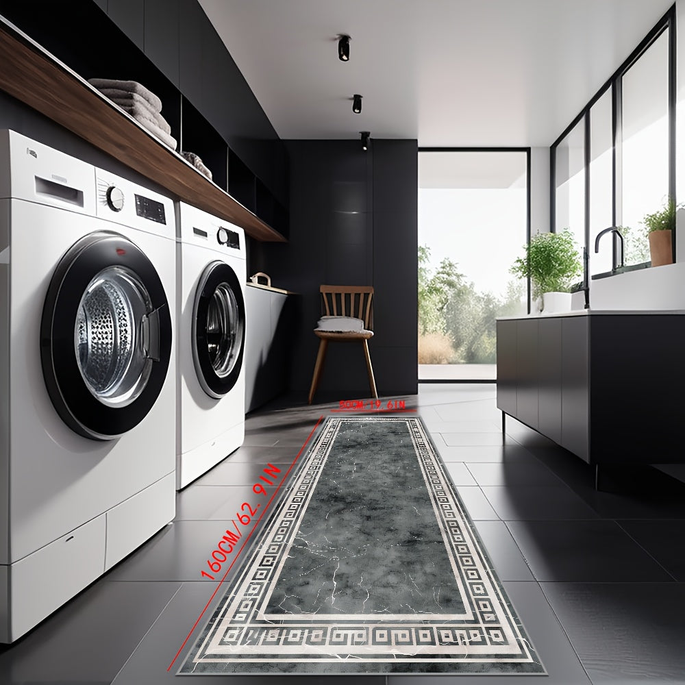 Yoʻqolmaydigan, sirgʻalmas polyester koridorlar va hammomlar uchun mato mato mato