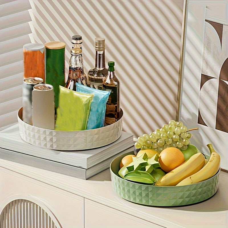 Ko'p funksiyali aylanuvchi tashkilotchisi - Joyni tejaydigan ziravorlar va ta'mlar racki, oshxona, yotoqxona va yotoq xonasi uchun kosmetik saqlash qutisi