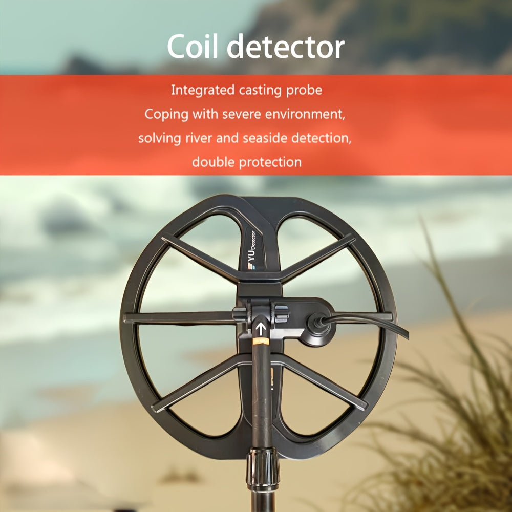 Battery-Powered Metal Detector with Remade Detection Disk for Adults