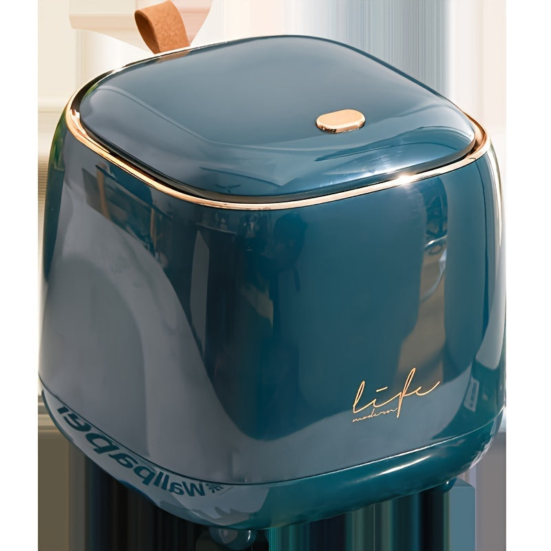 1.5L stol usti axlat qutisi oshxona, hammom, yotoq xonasi, ofis saqlash va chiqindilarni tashlash uchun