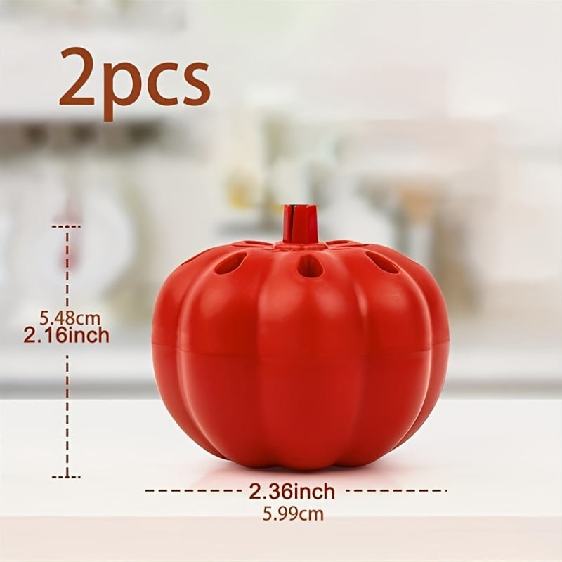 Paquete de 2 trampas para moscas de la fruta de calabaza reutilizables, orgánicas, para interiores y atrapamoscas para mosquitos