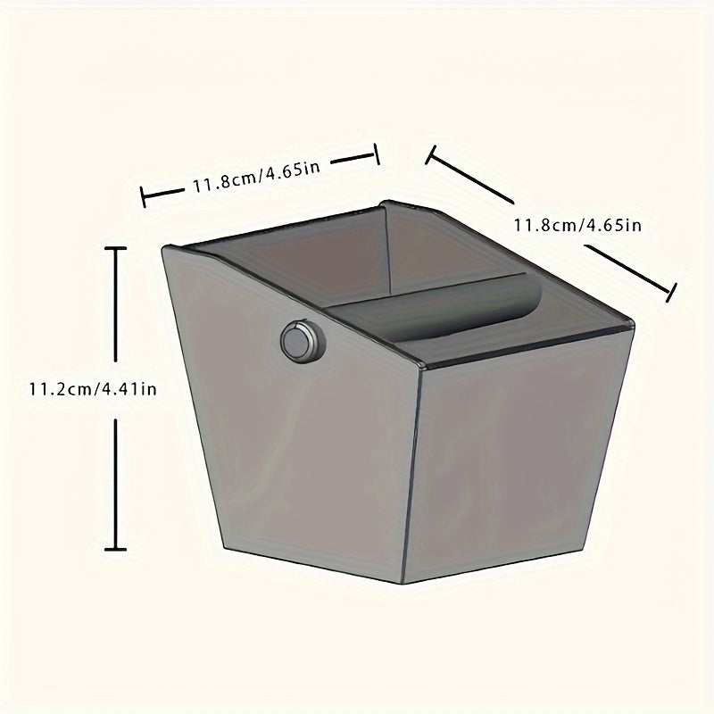 Green Coffee Grounds Bin for Espresso Machines and Grinders Durable and Food Safe