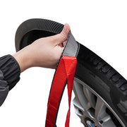 Universal Carbon Fiber Wide Body Wheel Arch Fender Extensions Anti-scratch