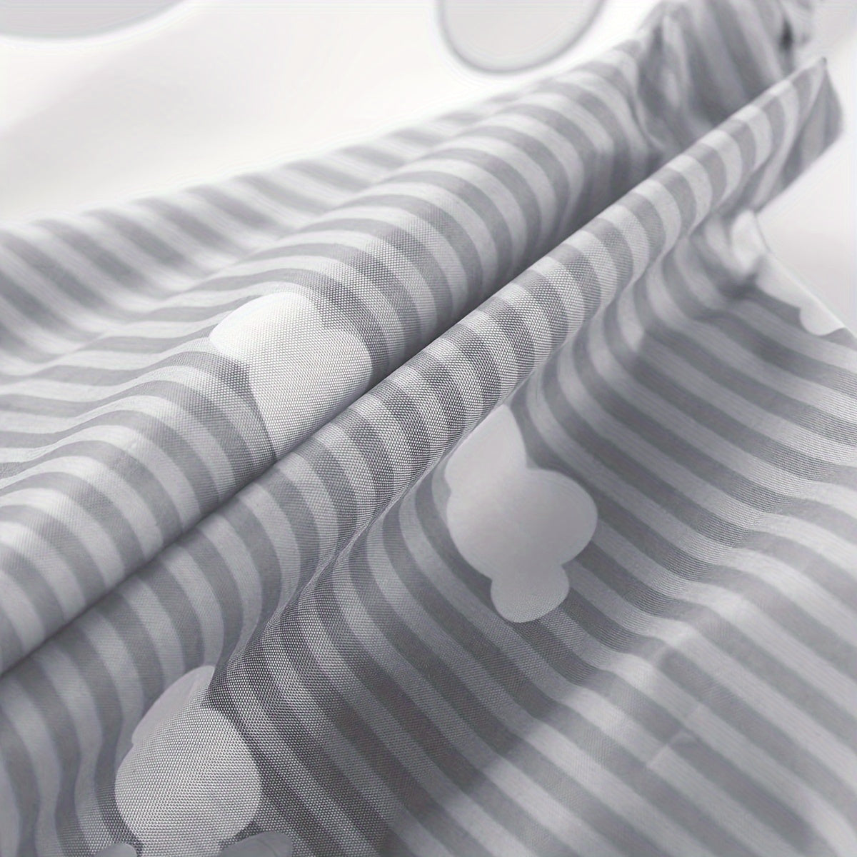 Waterproof Long-Sleeve Feeding Bib for Kids Grey Polyester Fiber