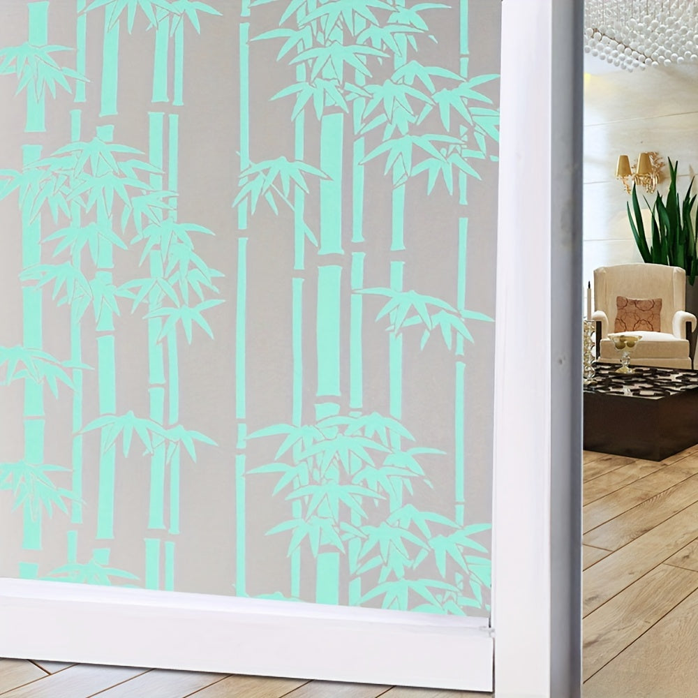 PVC Privacy Window Film Frosted Glass Sticker for Bathroom Sunshade Heat Insulation 10mil