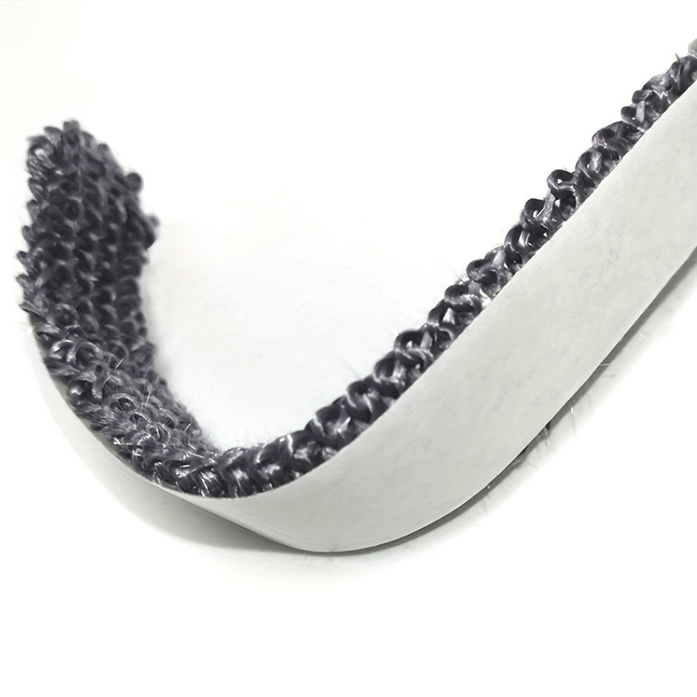 10mm Fireproof Fiberglass Gasket Tape for Wood Stove Door Heat Resistant Black Spacer Tape