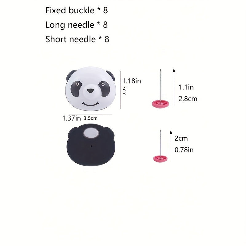 8-Piece Bedding Clips Set for Quilts Sheets and Sofa Covers Anti-Slip Corner Clips Easy-to-Clean PP Material