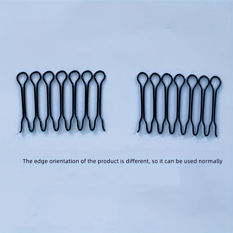 Uniseks soch ignalari 1/2/3/4/5 dona U-shakl ko‘rinmas sochni ushlab turuvchi styling asbobi