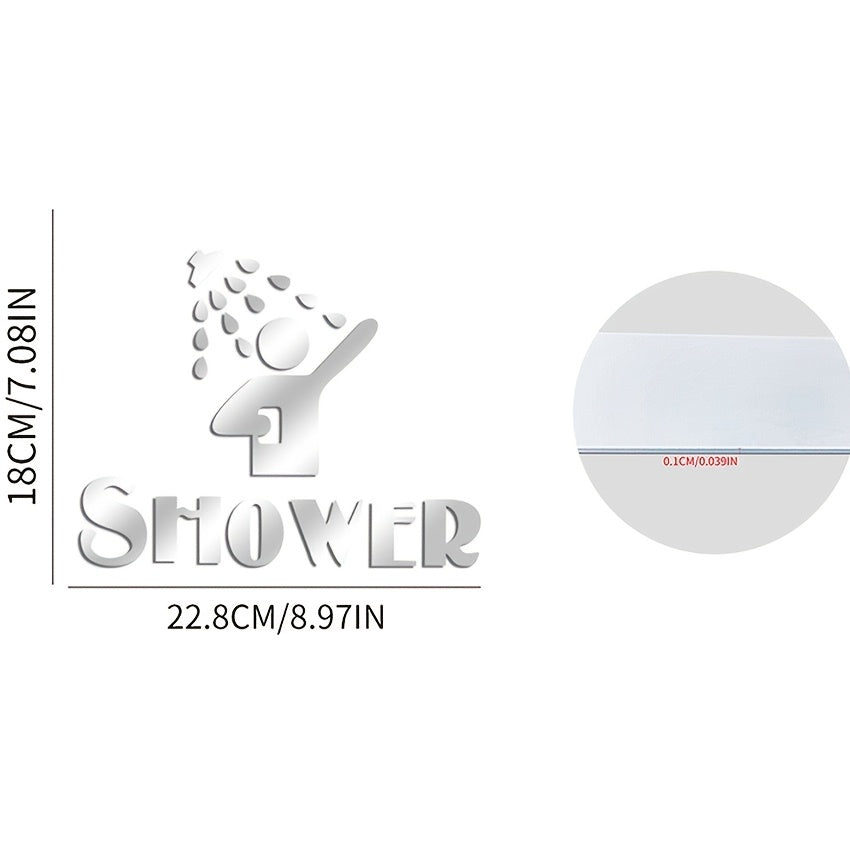 Vannaxonasi shisha eshiklari va devorlar uchun yuviladigan devor stikerlari, oson qoʻllash