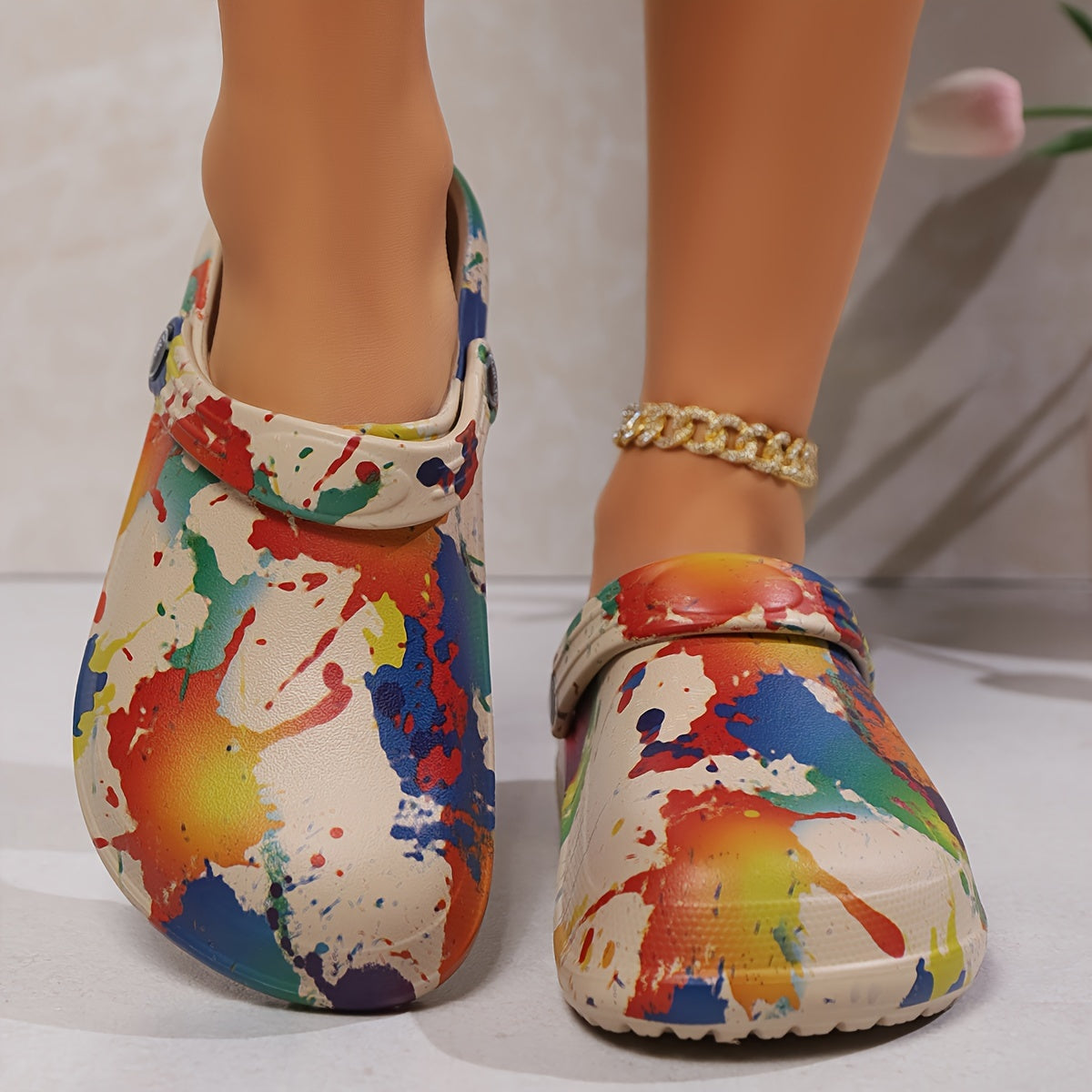 Women's Lightweight EVA Clogs with Breathable Sole for Summer