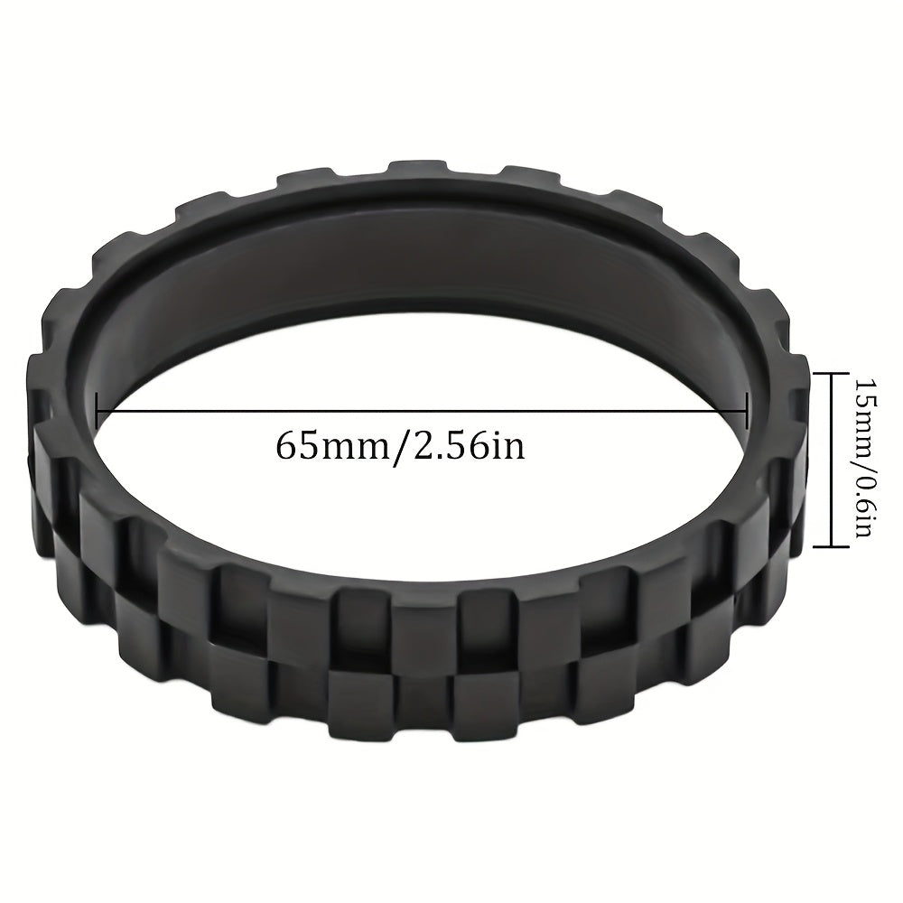 Silicone Replacement Wheels for Robot Vacuums, Non-Slip, Compatible with 500-900 Series