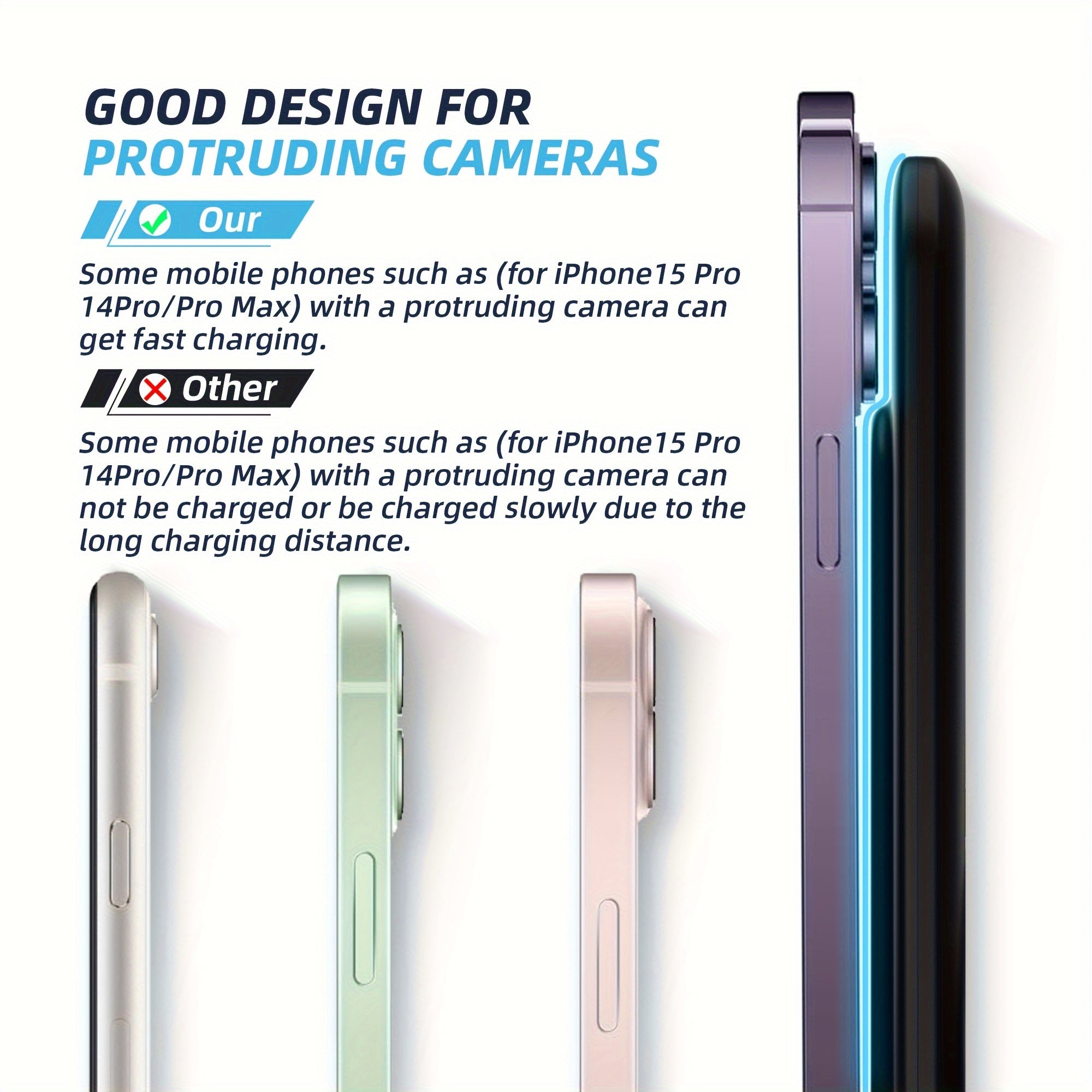 3-in-1 Wireless Charging Station for iPhone iWatch AirPods Fast Charging Dock