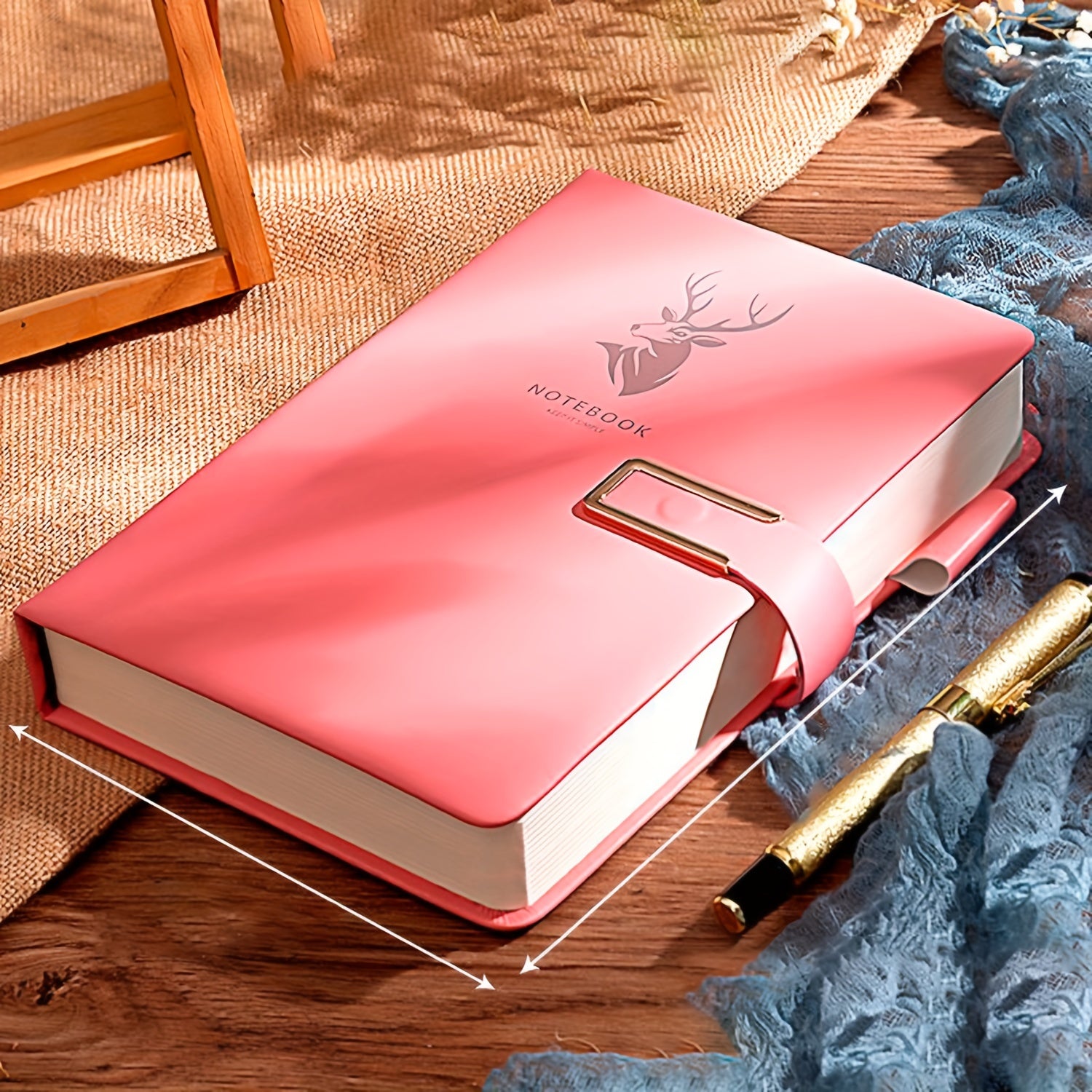 Ofis, biznes va talaba foydalanishi uchun moslashtiriladigan ultra-ingichka A5 daftari, yumshoq qopqoq, belgilovchi va suv o'tkazmaydigan dizayn.