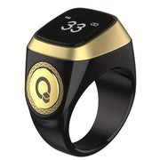 Prayer Smart Ring with Prayer Time Reminders and Direction Indicator