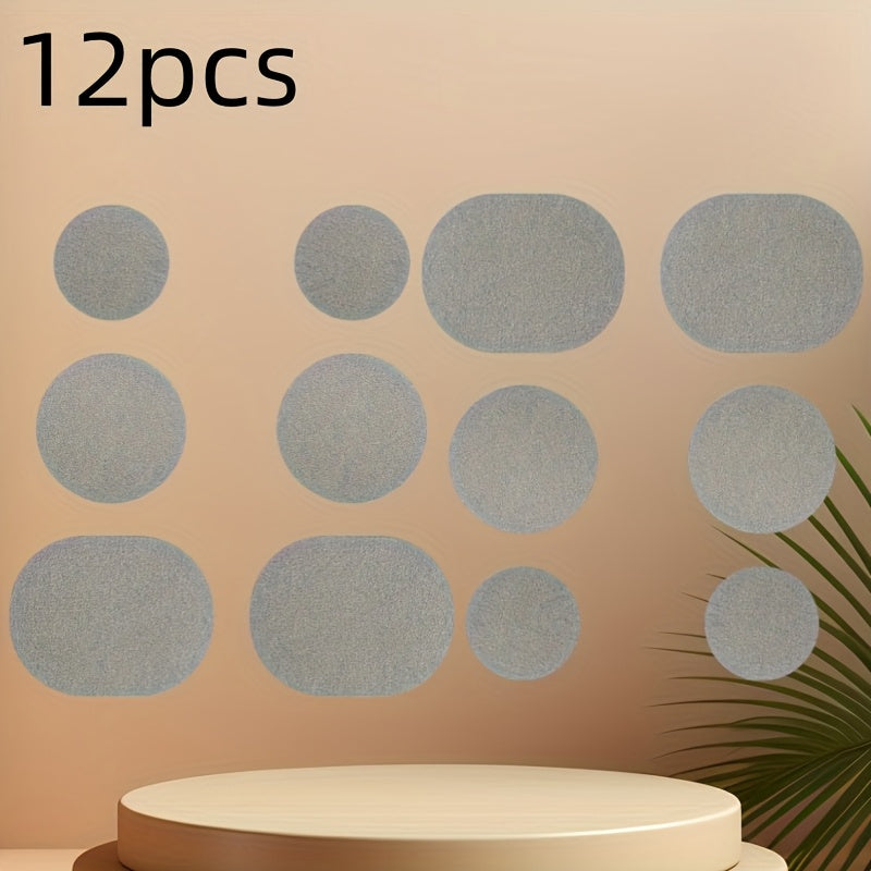 Self-Adhesive Shoe Repair Patches for Men and Women, Durable and Scratch-Resistant, 6 or 12 Pack